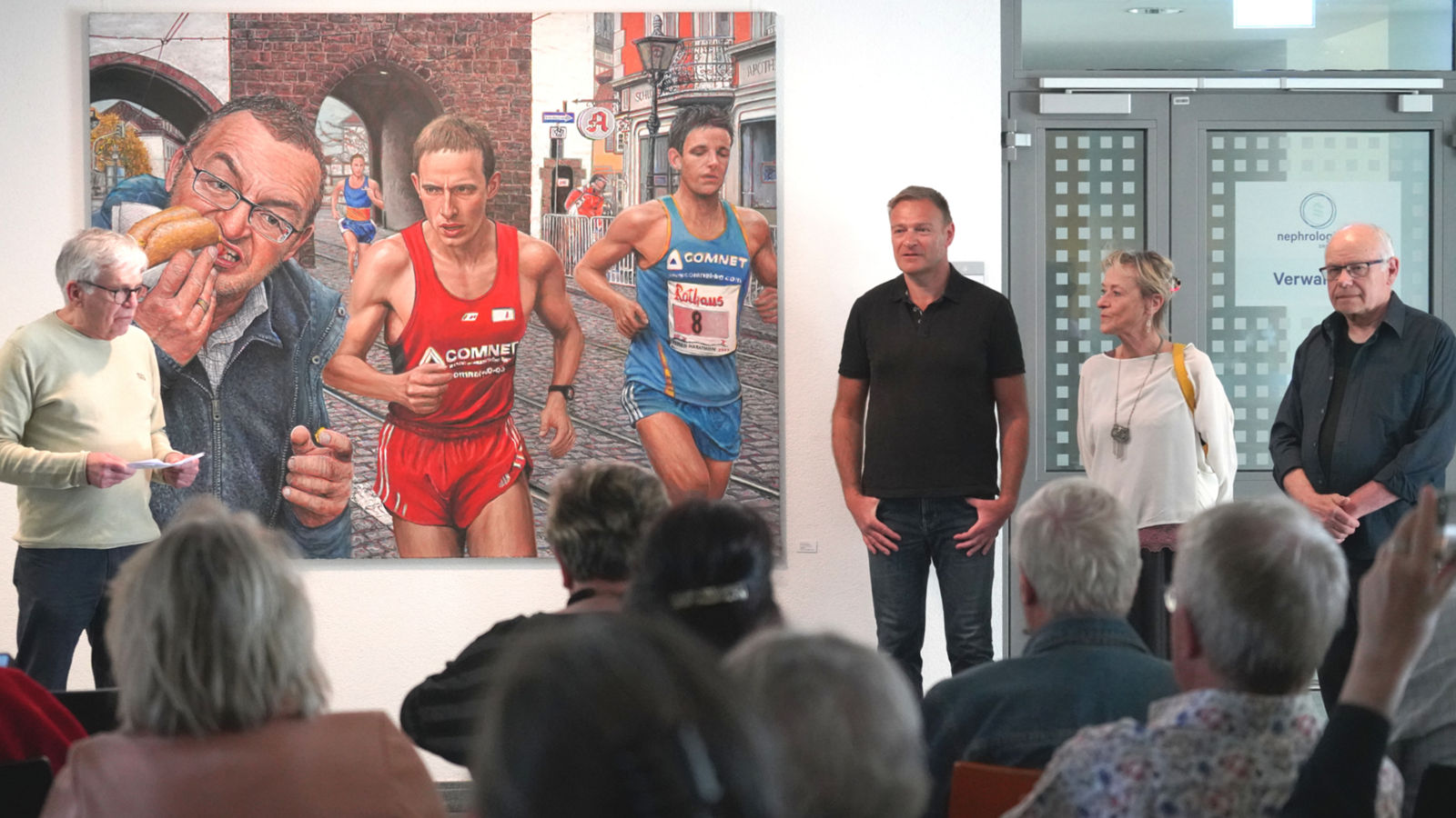 Vernissage von "Tierisch Menschlich" in der Helios Klinik