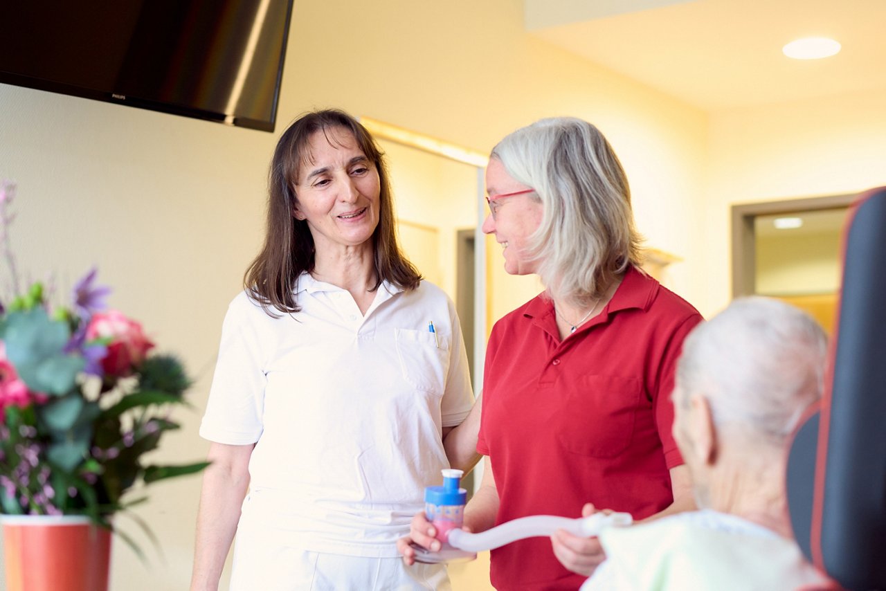 Geriatrische Betreuung Patient