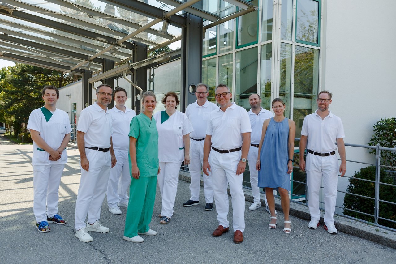 Teamfoto der Viszeralchirurgie 