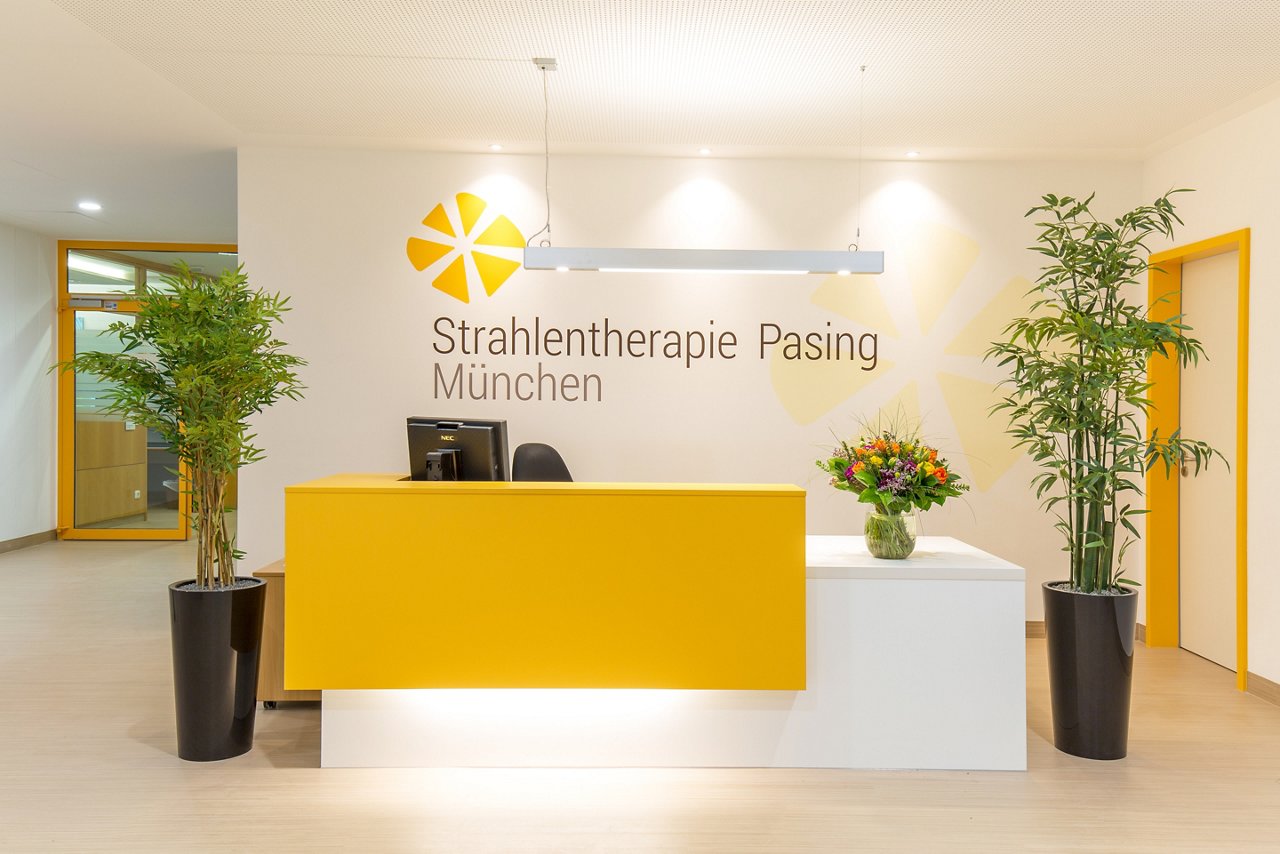 Empfang Strahlentherapie