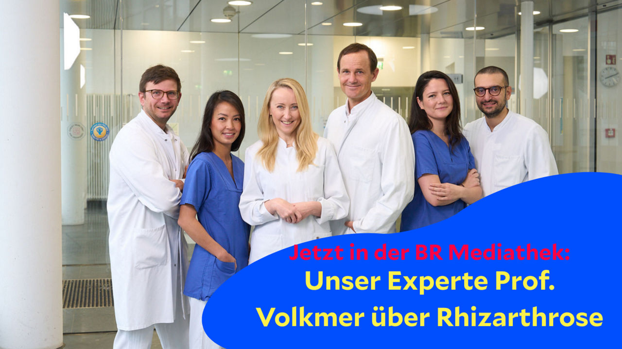Rhizarthrose im Fokus: Das Kunstgelenk als moderne operative Therapie im Helios Klinikum München West