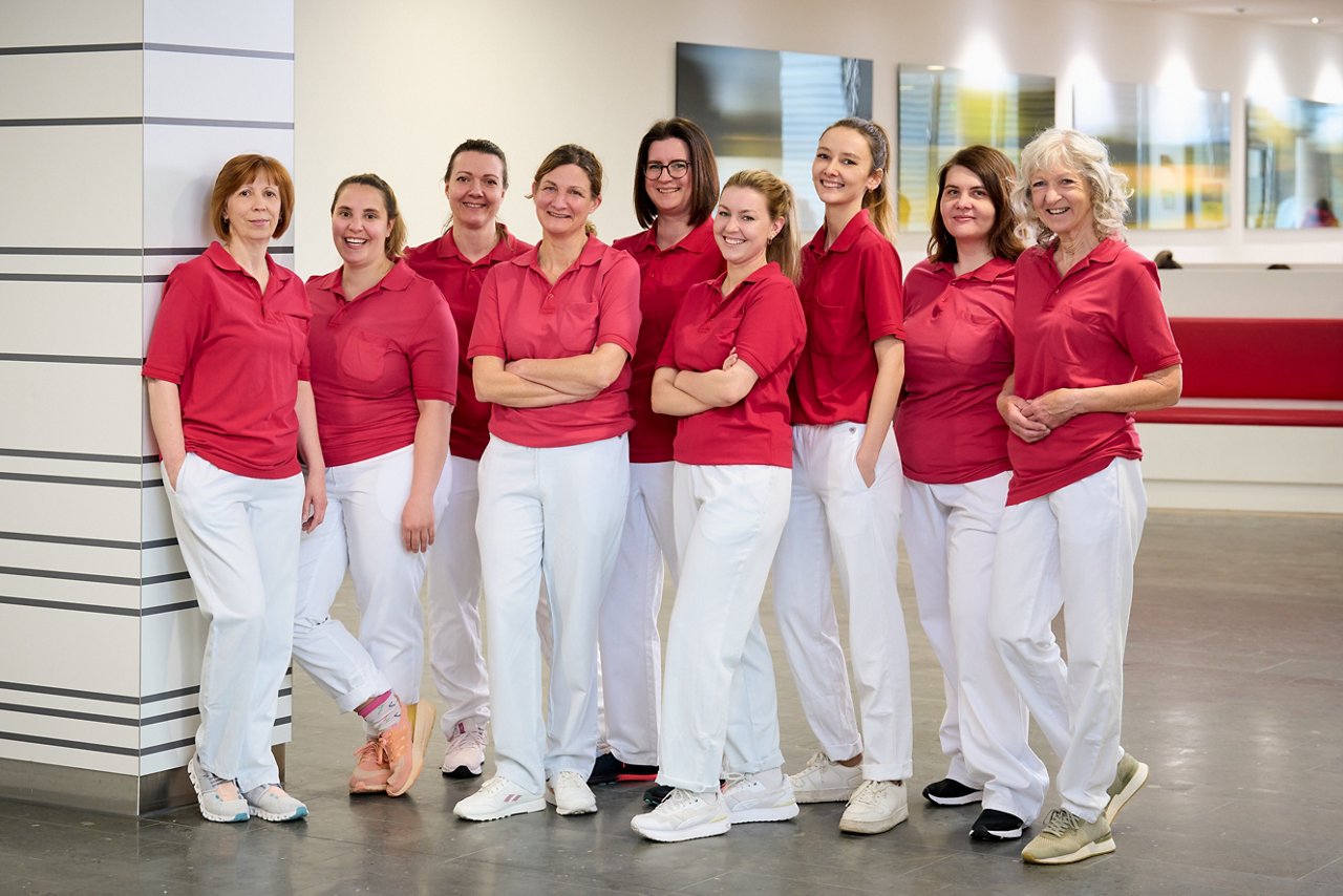 Das Team der Physiotherapie und Ergotherapie