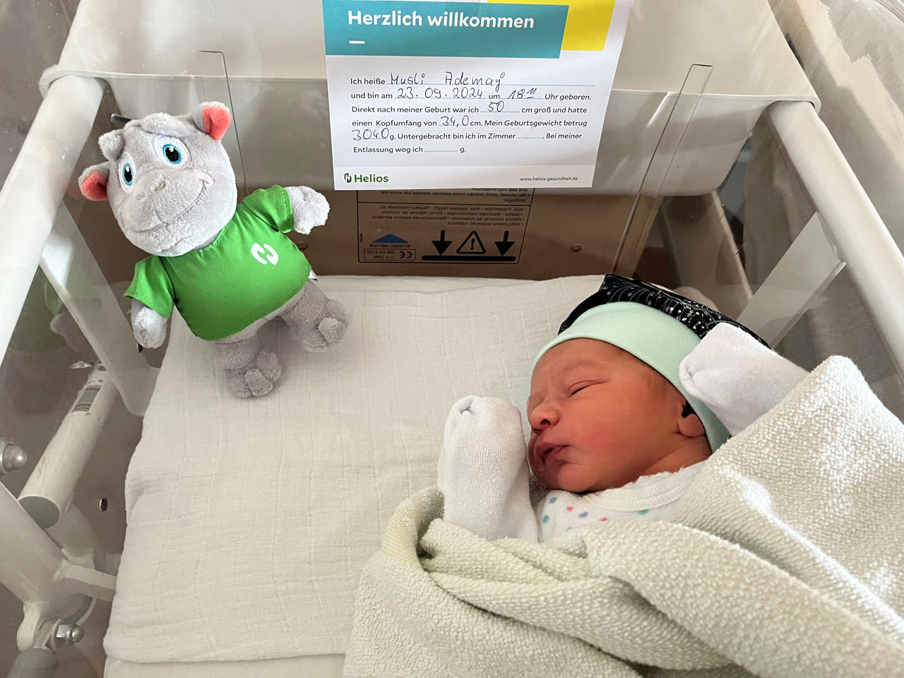 Das 300. Baby heißt Musli