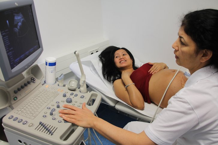 Ultraschalluntersuchung Schwangerschaft MVZ Erlenbach