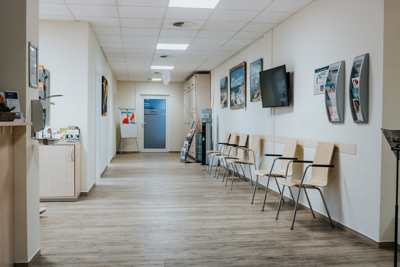 MVZ Schwerin Fernsehturm Wartezimmer