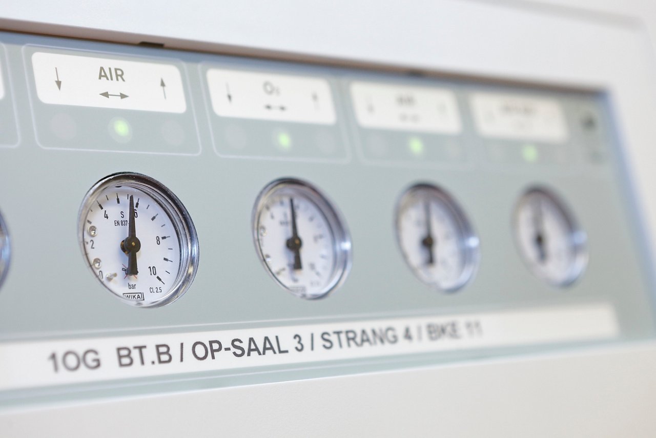 Nahaufnahme Instrumente Anästhesie OP, 2017 Northeim