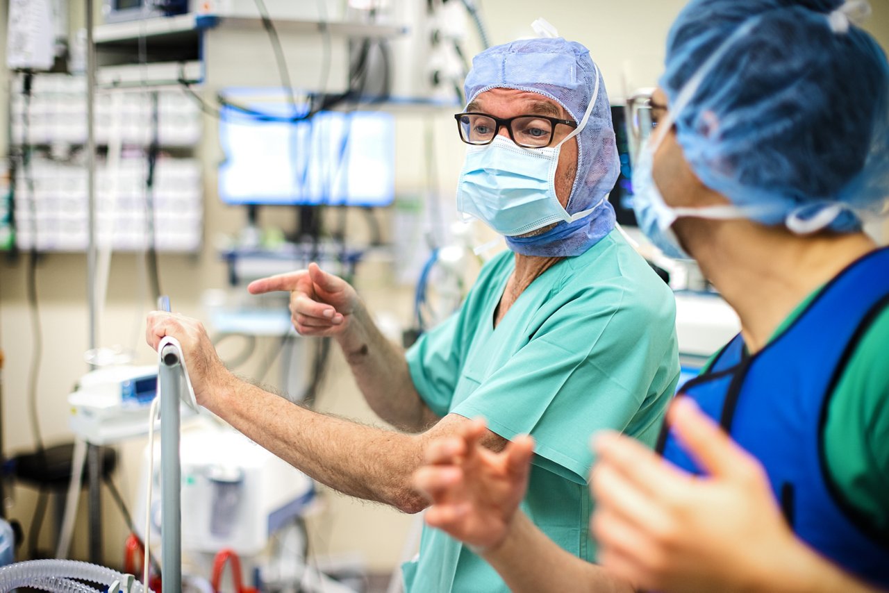 Anästhesie im OP, Chefarzt, Northeim