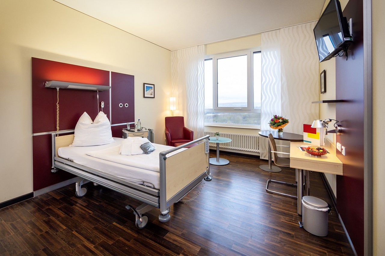 Patientenzimmer, Privatklinik Northeim