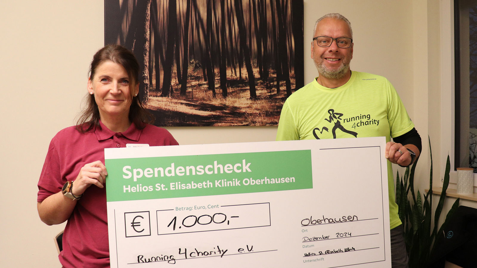 Spende Running4charity Herzenssache