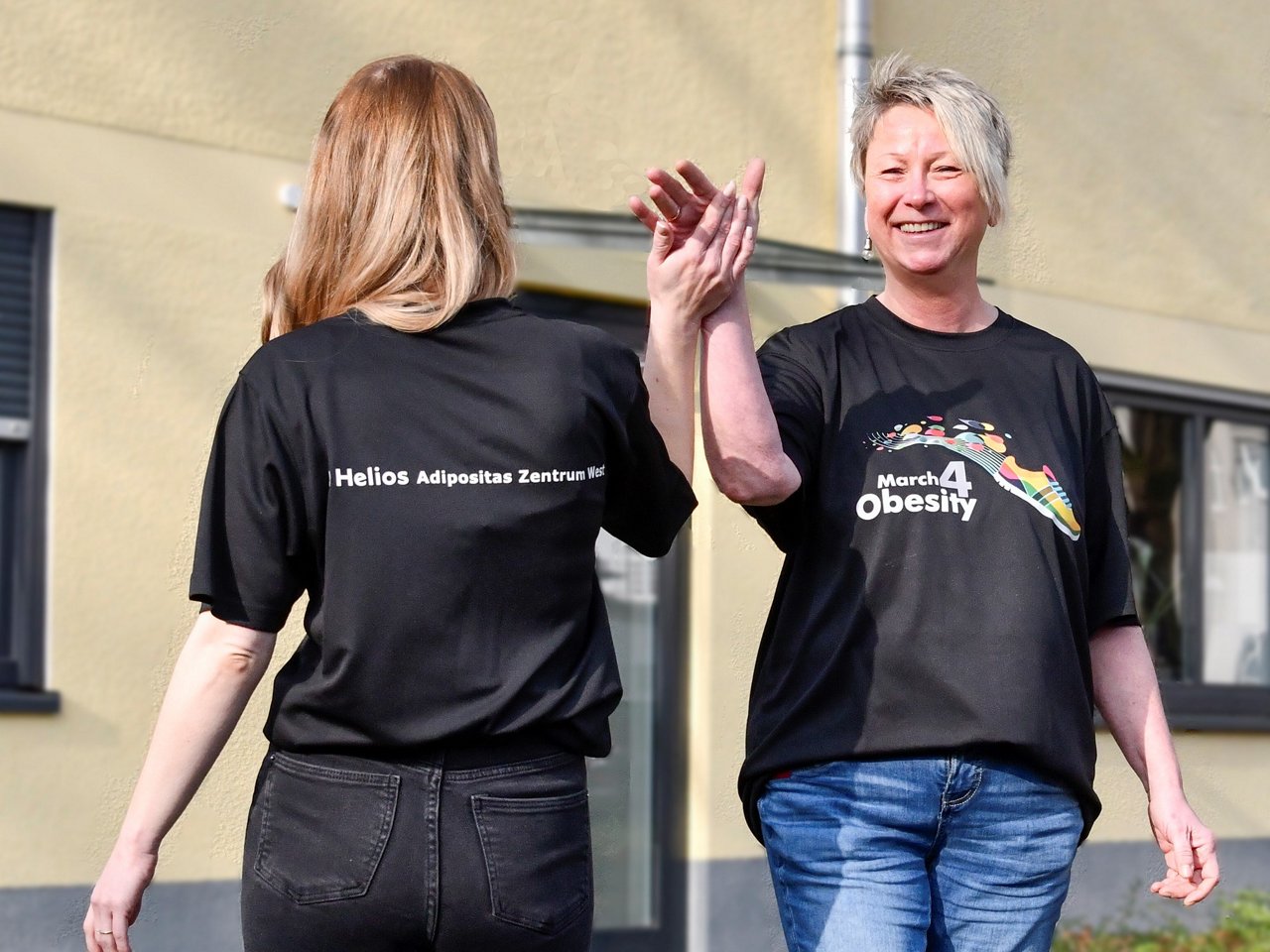 Helios St. Elisabeth Klinik Oberhausen: Adipositas Zentrum West, 10.02.2023, March4Obesity Aktion