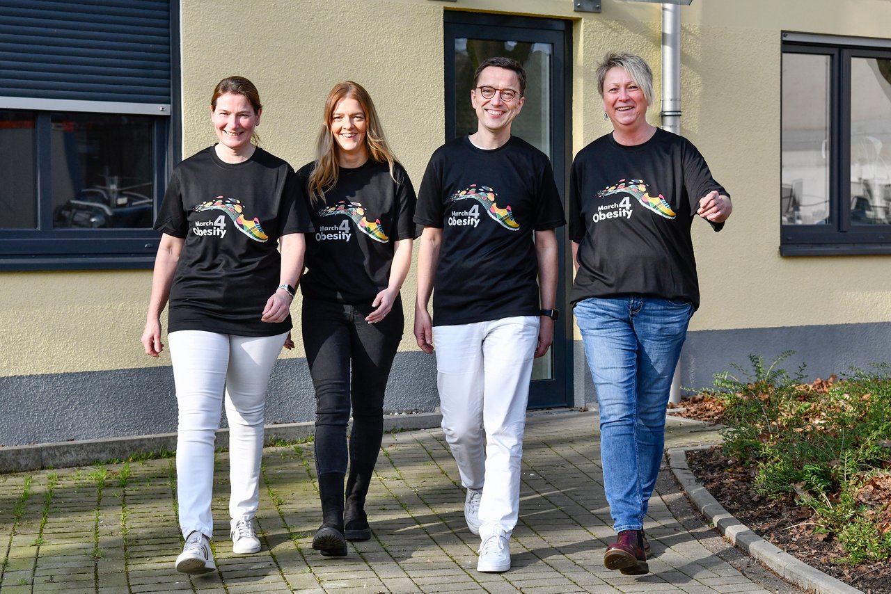 Helios St. Elisabeth Klinik Oberhausen: Adipositas Zentrum West, 10.02.2023, March4Obesity Aktion