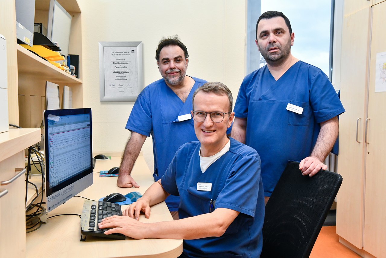 Ärzte im Schlaflabor Helios Oberhausen