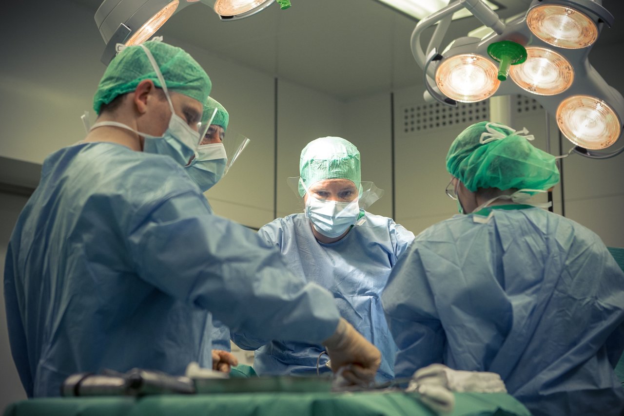 Orthopädische Operation in der Helios Klinik Bleicherode
