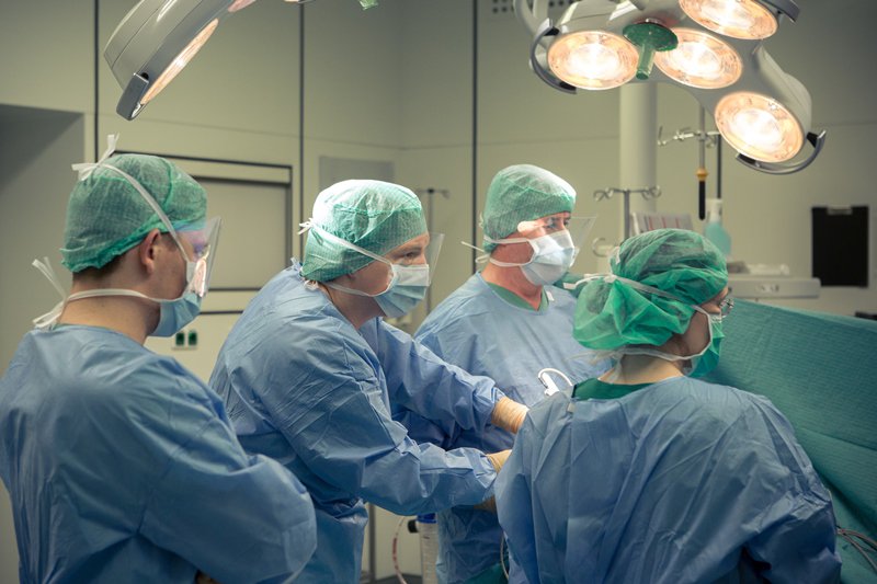 Orthopädische Operation in der Helios Klinik Bleicherode