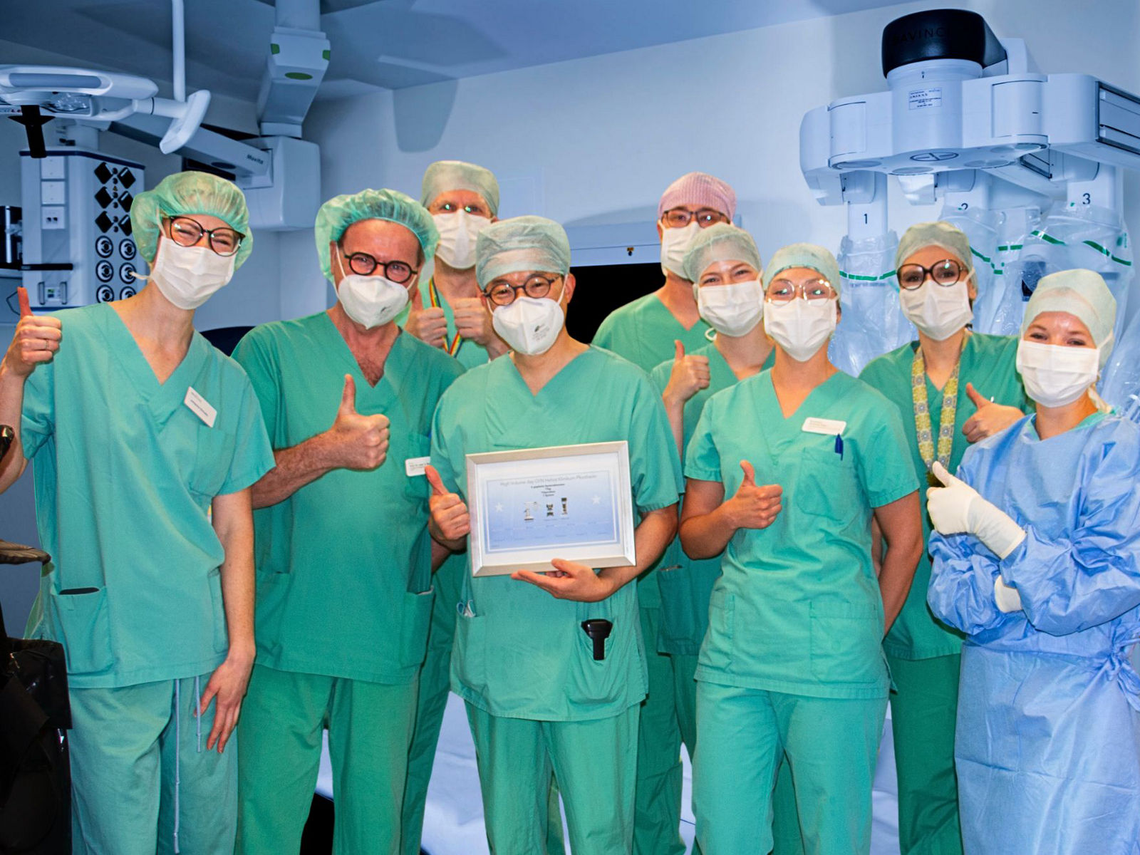 Eine stolze Teamleistung: Helios Klinikum führt High Volume Day durch