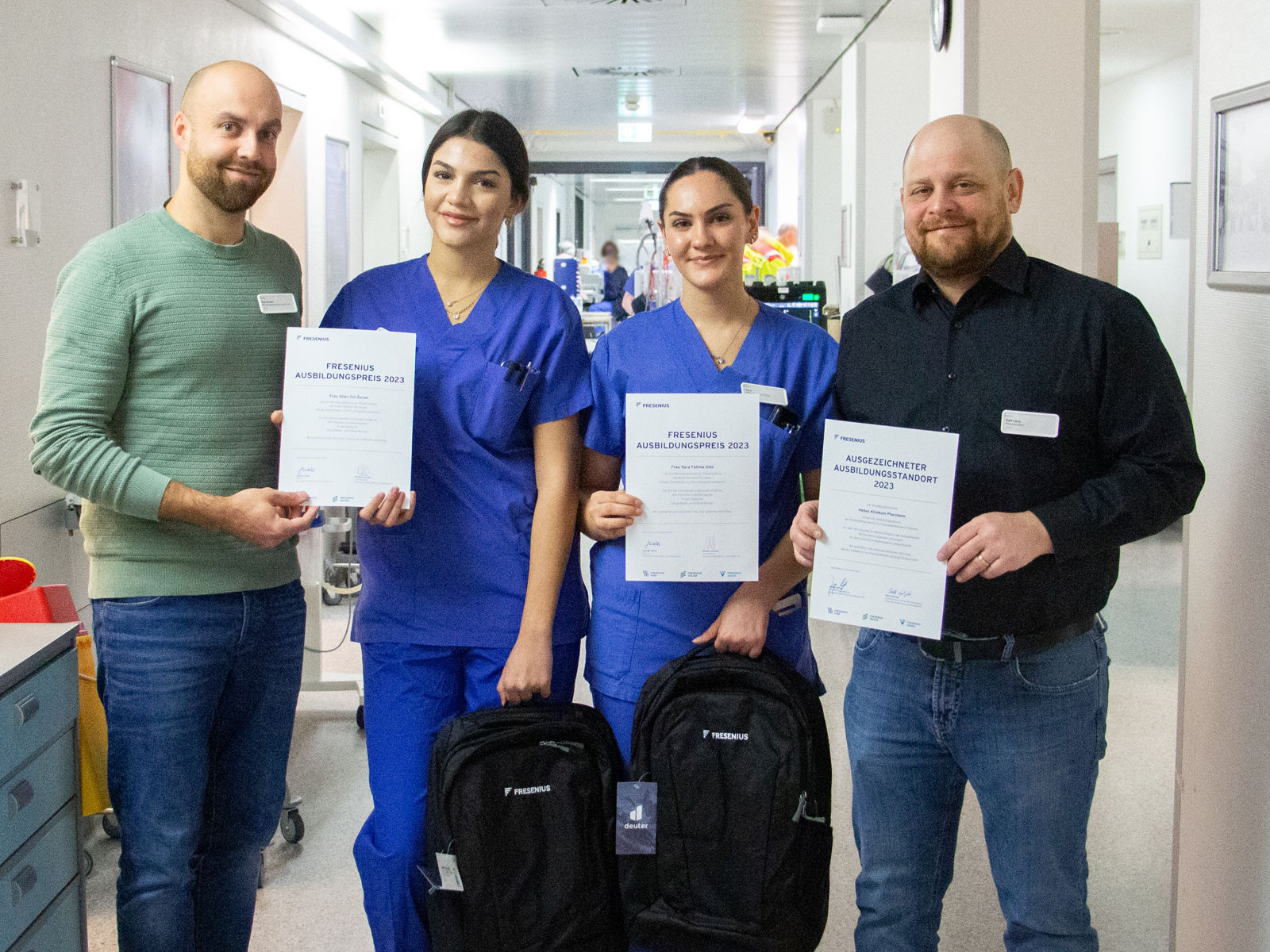Auszubildende des Helios Klinikum Pforzheim für Bestnoten ausgezeichnet