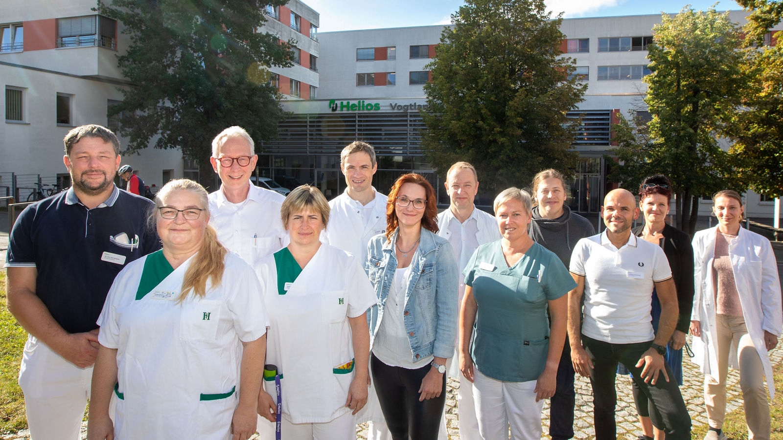 Team des Darmkrebszentrums in Plauen