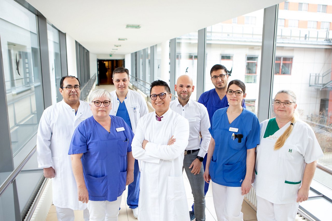 Teamfoto Klinik für Gefäß- und endovaskuläre Chirurgie