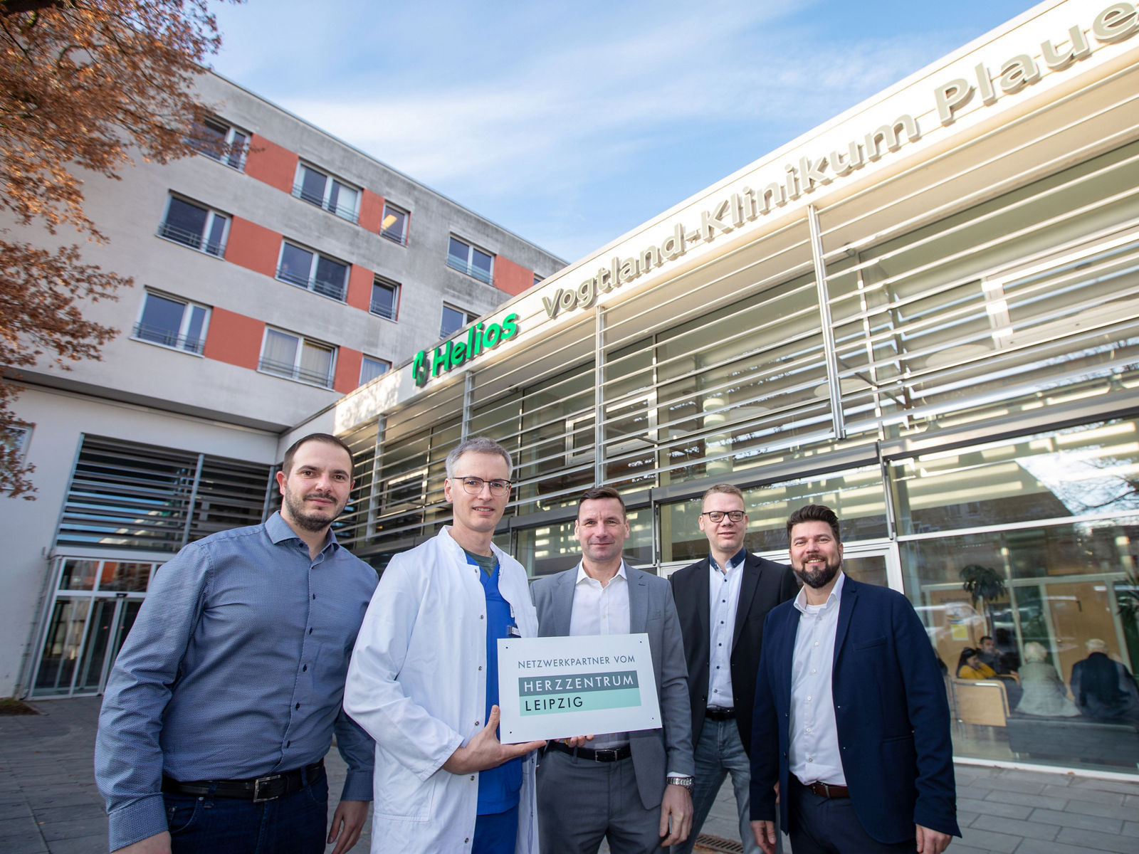Mit dem Helios Vogtland-Klinikum Plauen wächst das Netzwerk Herzgesundheit