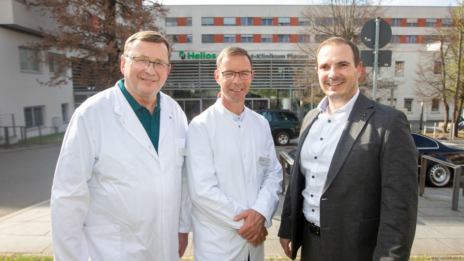 Helios Plauen neue Leitung der Klinik für Orthopädie und Sportmedizin sowie der Klinik für Unfallchirurgie