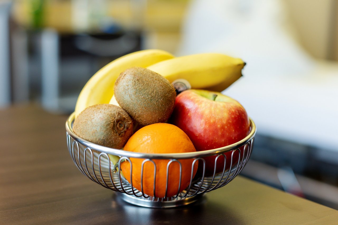 Obstsorten in einer Schale