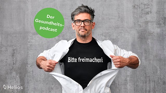 Gesundheitspodcast Bitte freimachen Titelmotiv in 16-9