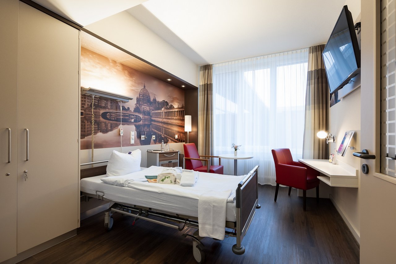 Privatklinik HKBB Einbettzimmer