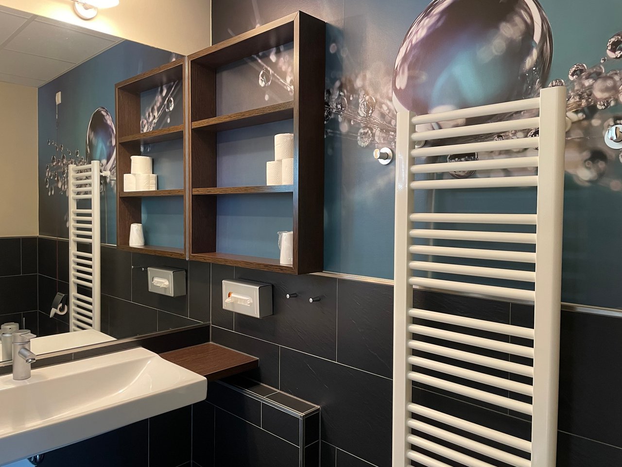 Bett im Einzelzimmer der Privatklinik