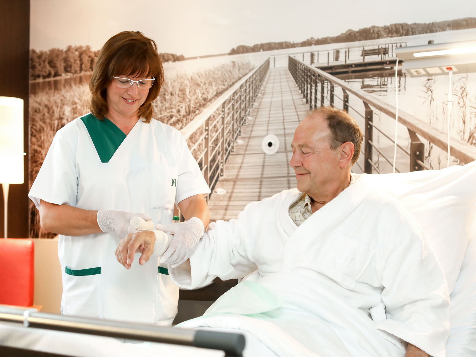 Privatklinik Bad Saarow Patient Pflege