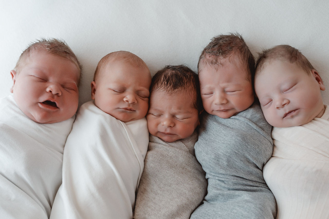 Sieben Weihnachtsbabys in der Helios Klinik Rottweil