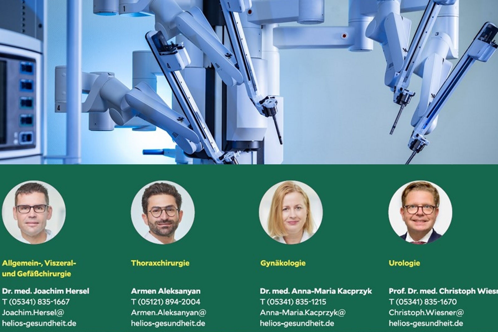 High-Tech-Chirurgie für die Region
