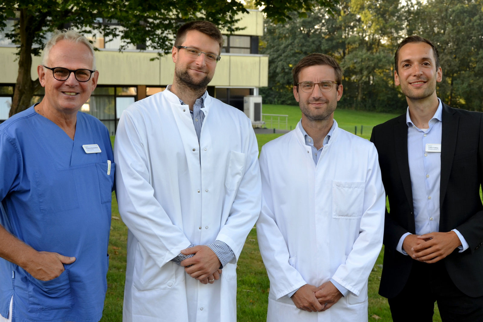 Neues Führungsteam und strategisches Netzwerk: Prof. Dr. med. Florian Gebauer und Dr. med. Maciej Stodolski leiten die Klinik für Allgemein- und Viszeralchirurgie 