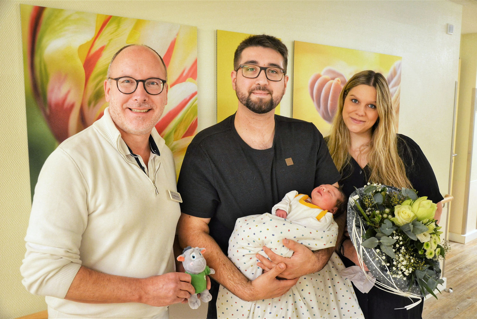 Sophia ist das erste und gleichzeitig 500. Baby