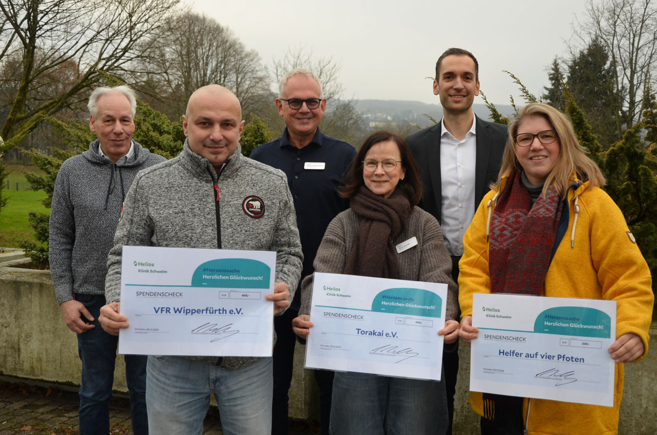 Helios Klinikum Schwelm unterstützt Engagements der Mitarbeitenden