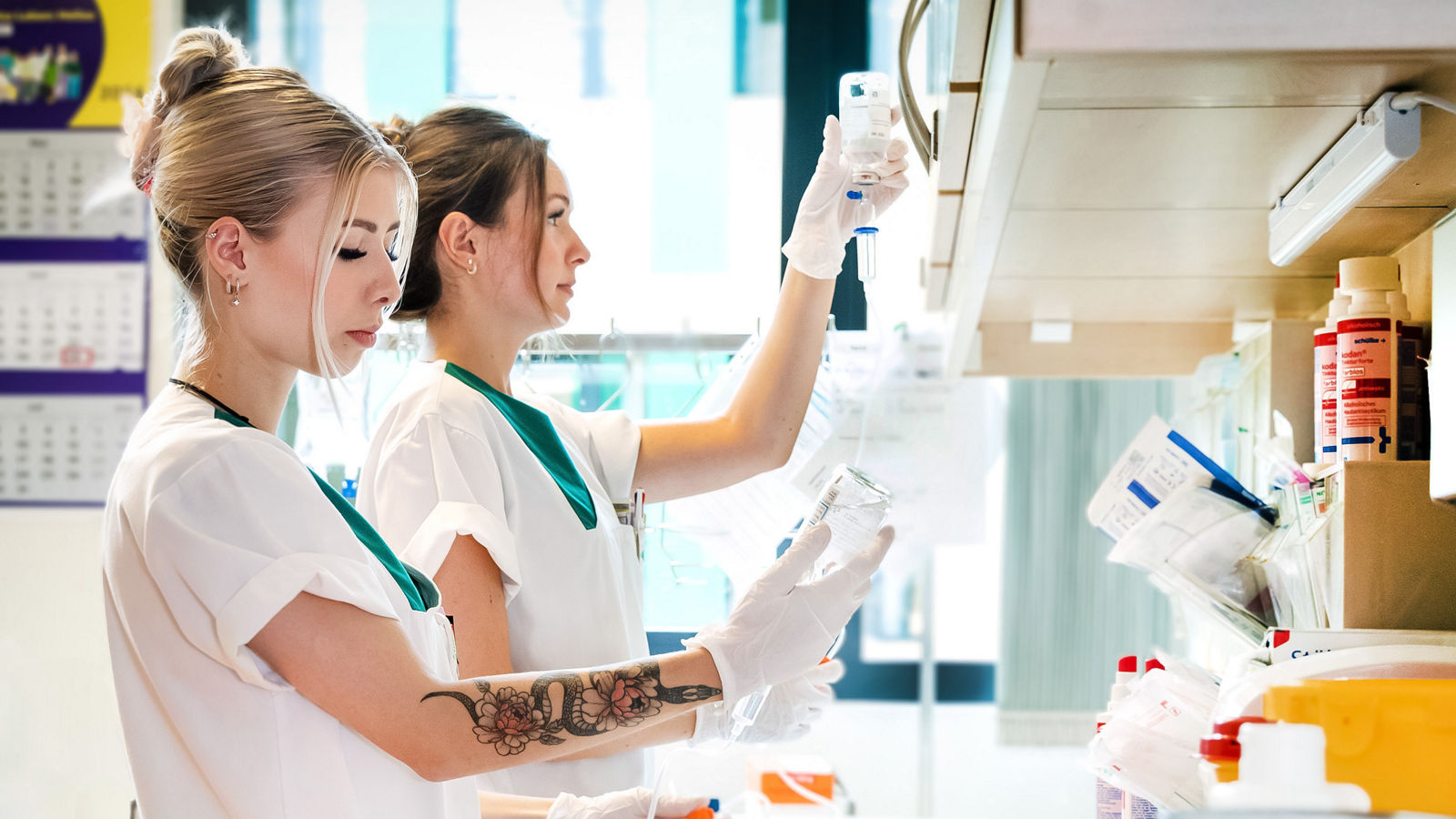 Schüler übernehmen die Station, Helios Klinikum Berlin-Buch