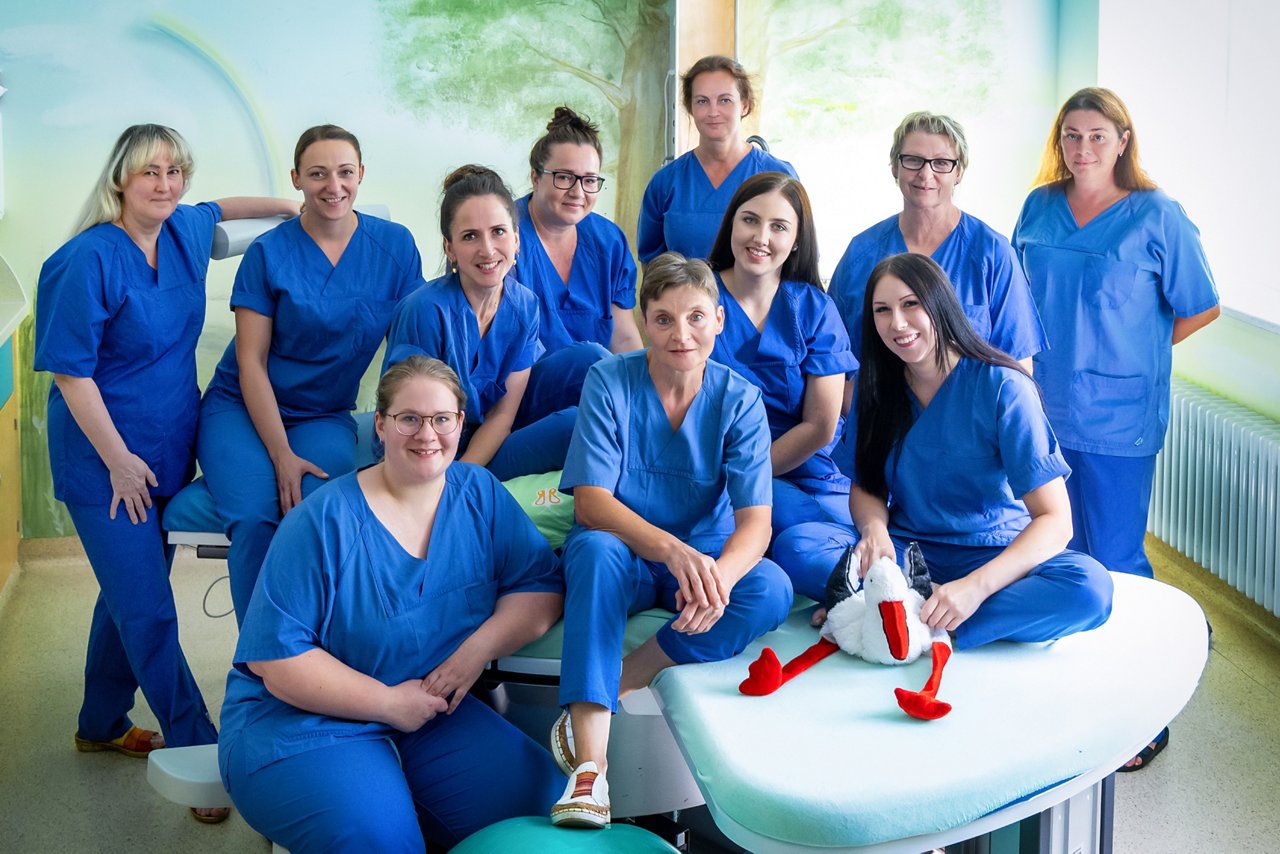 Das Hebammenteam der Geburtshilfe an der Helios Klinik Sangerhausen