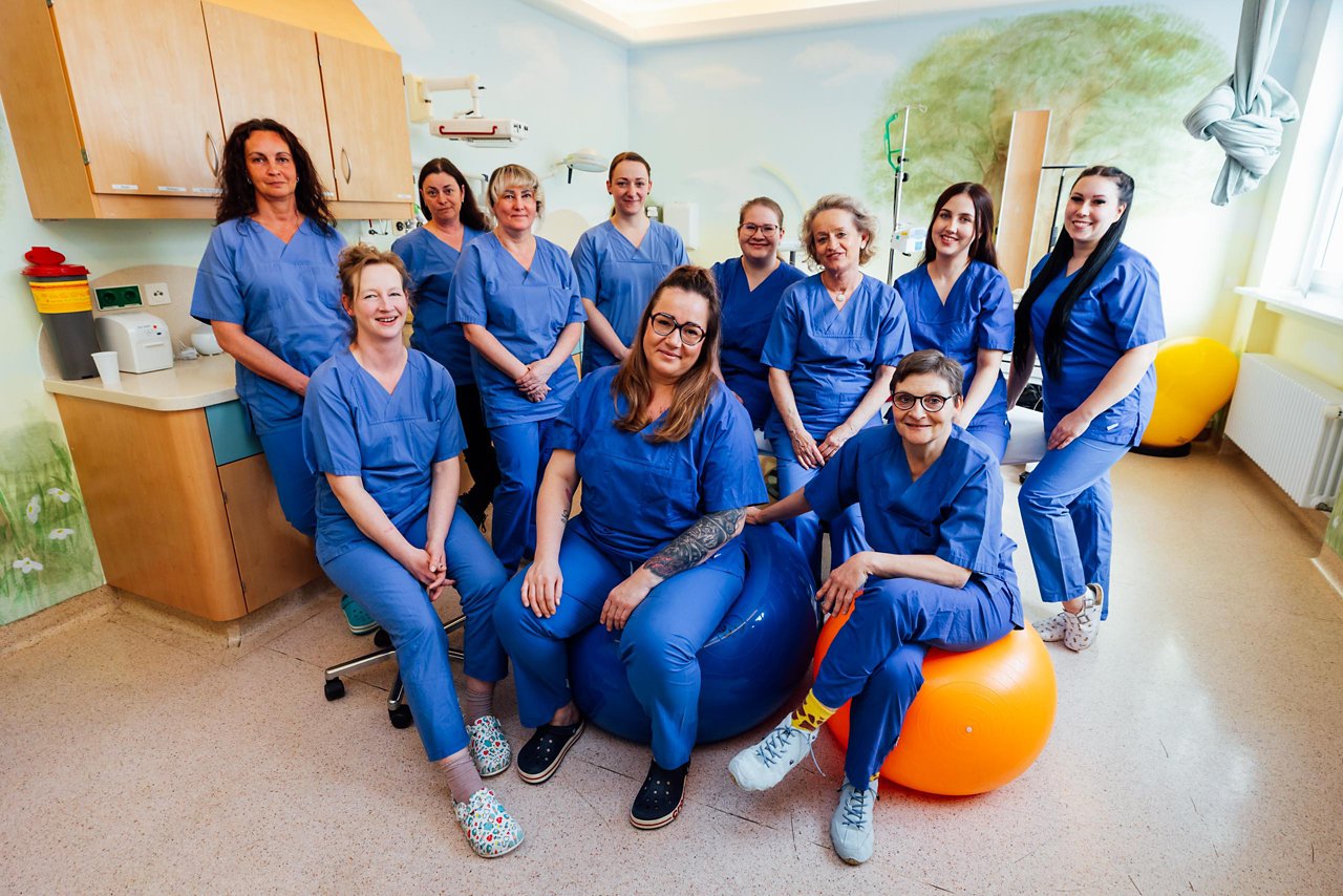Das Hebammenteam der Geburtshilfe an der Helios Klinik Sangerhausen