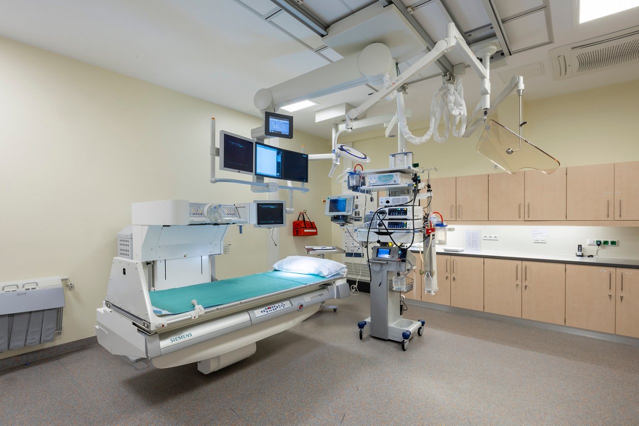 OP-Raum in der Gastroenterologie am Helios Klinikum Siegburg.