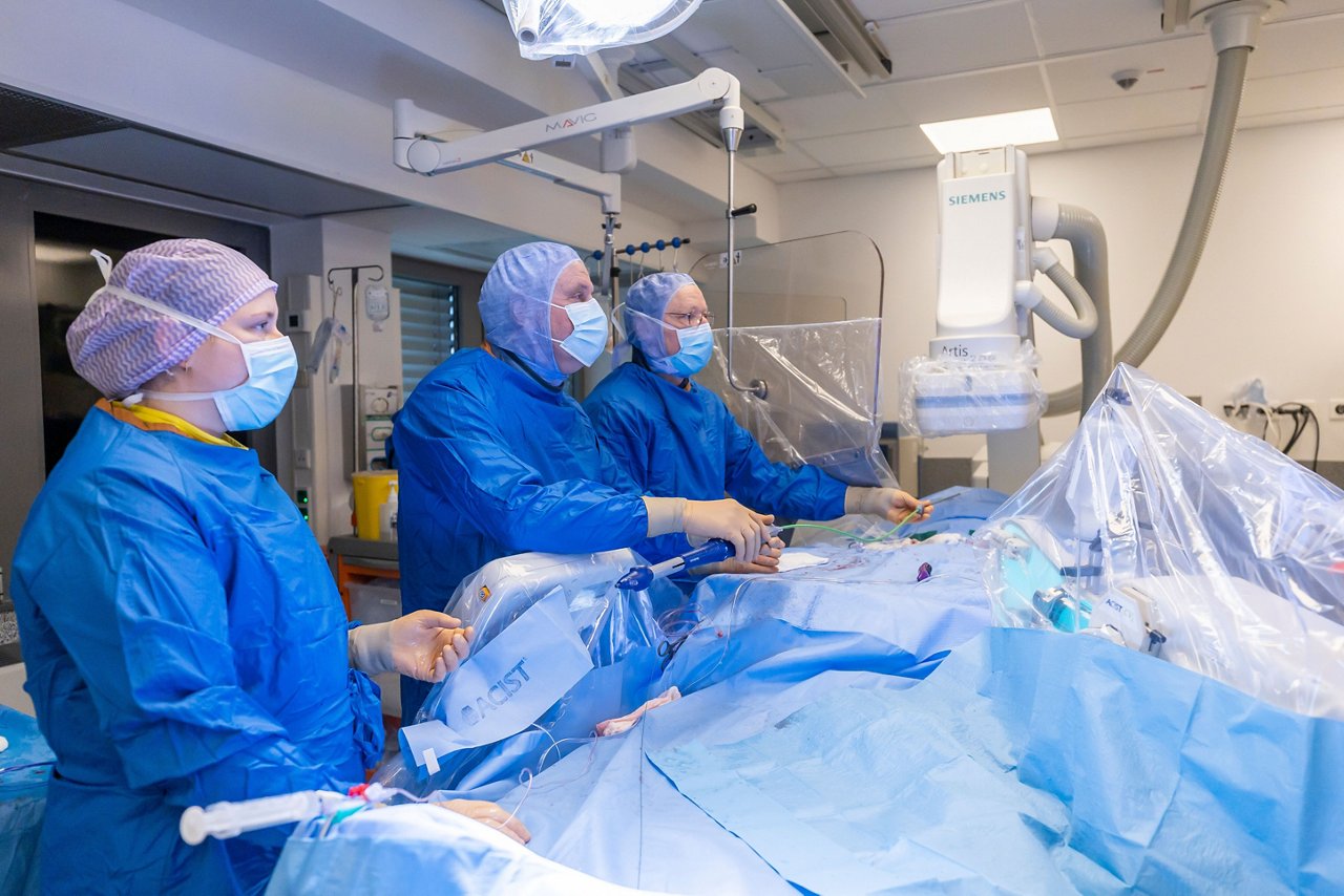 TAVI-Eingriff im Helios Klinikum Siegburg