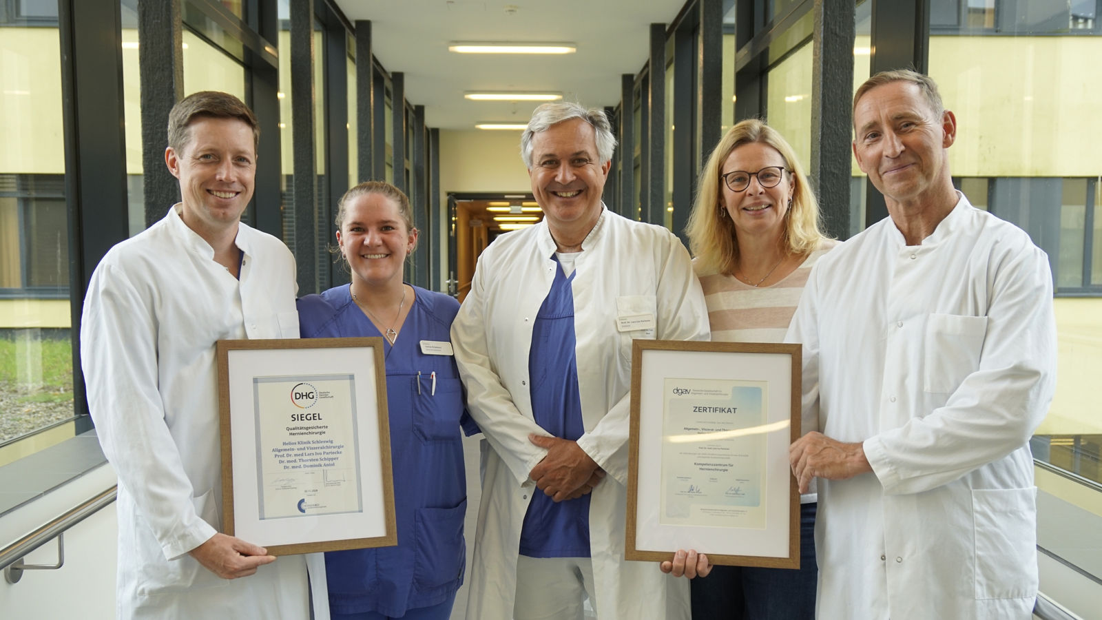 Ausgezeichnete Qualität: Kompetenzzentrum Hernienchirurgie