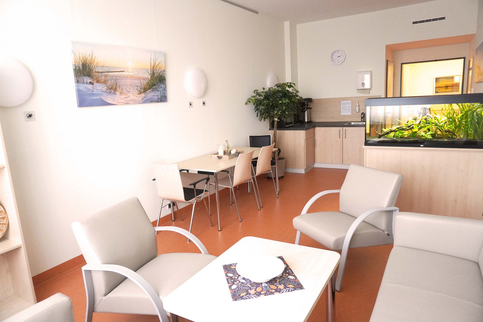 Palliativstation Wohnzimmer 3