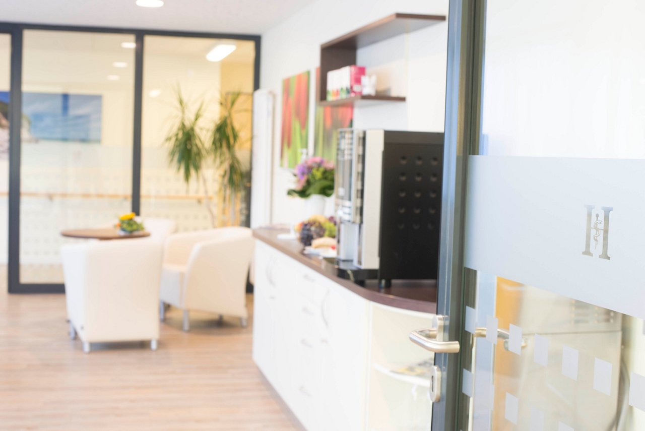 Lounge der Wahlleistungsstation