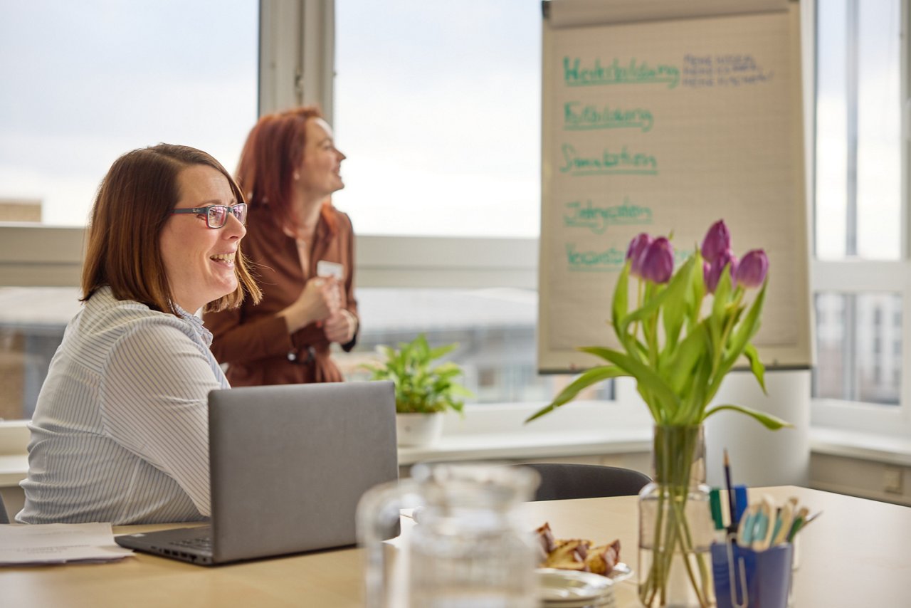 Teambesprechung der Dozentinnen und Kursleiter