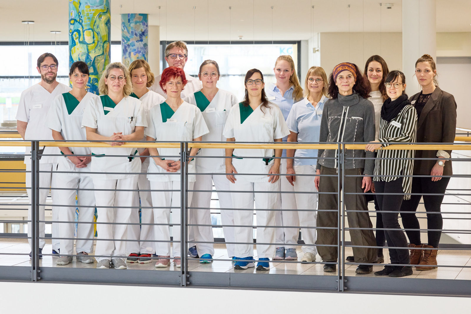 Das Team des Schmerzzentrums in den Helios Kliniken Schwerin