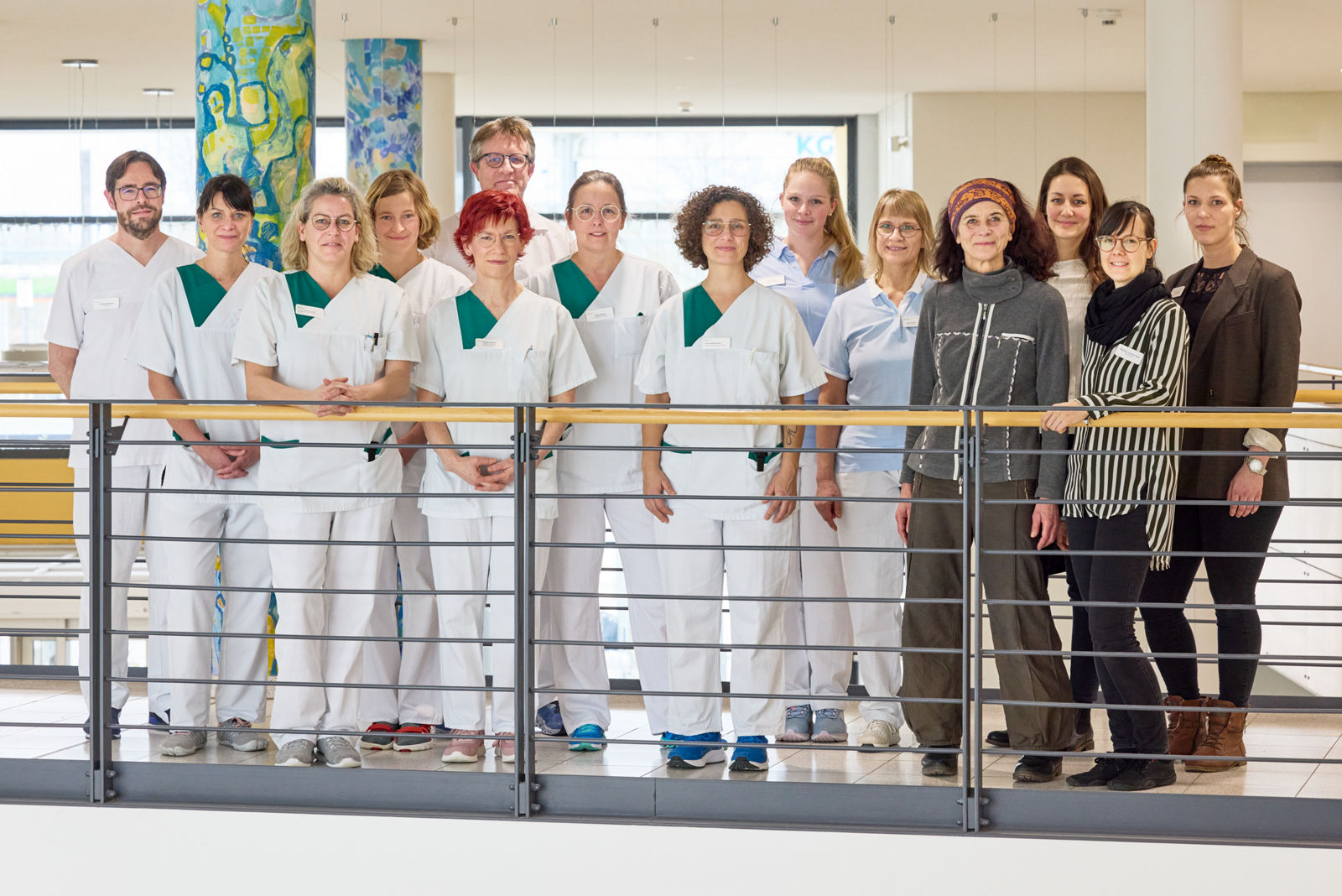 Das Team des Schmerzzentrums in den Helios Kliniken Schwerin