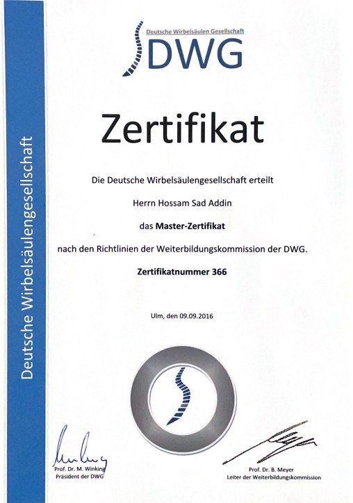DWG Master-Zertifikat 366 Sad Addin