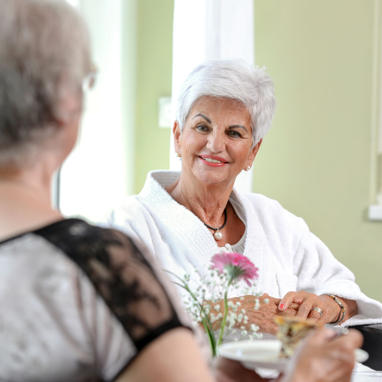 Besucher und Besucherinnen für unser Patienten und Patientinnen 
