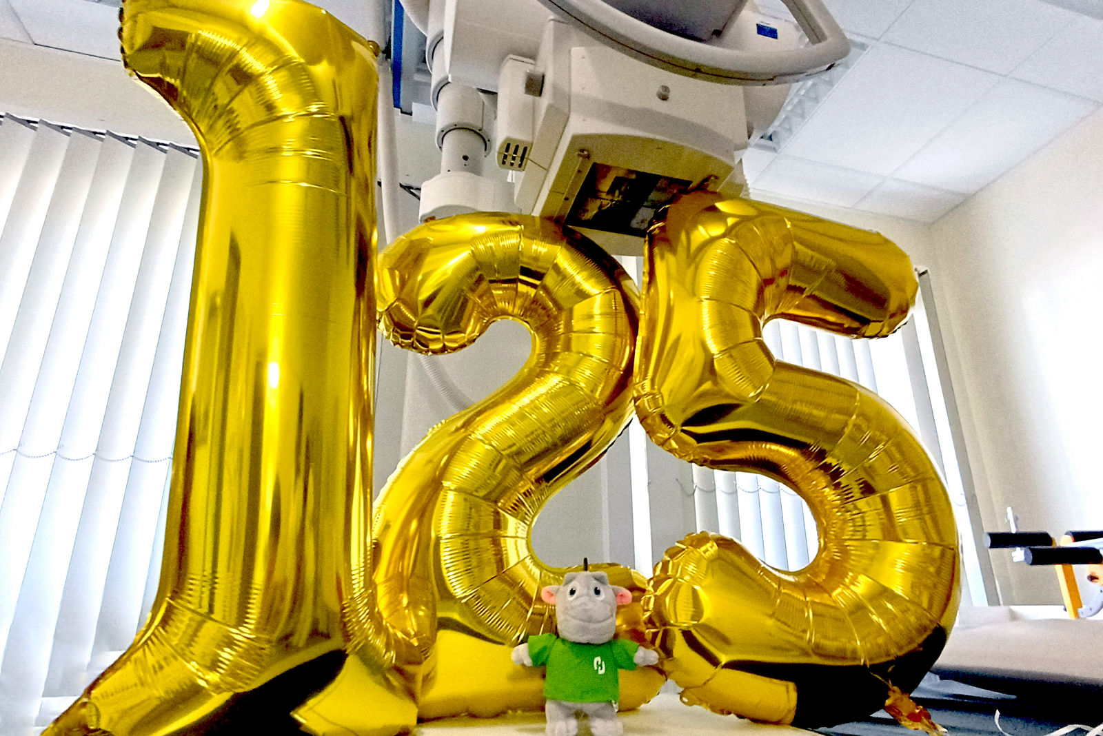 Jubiläumsbilder aus den Teams