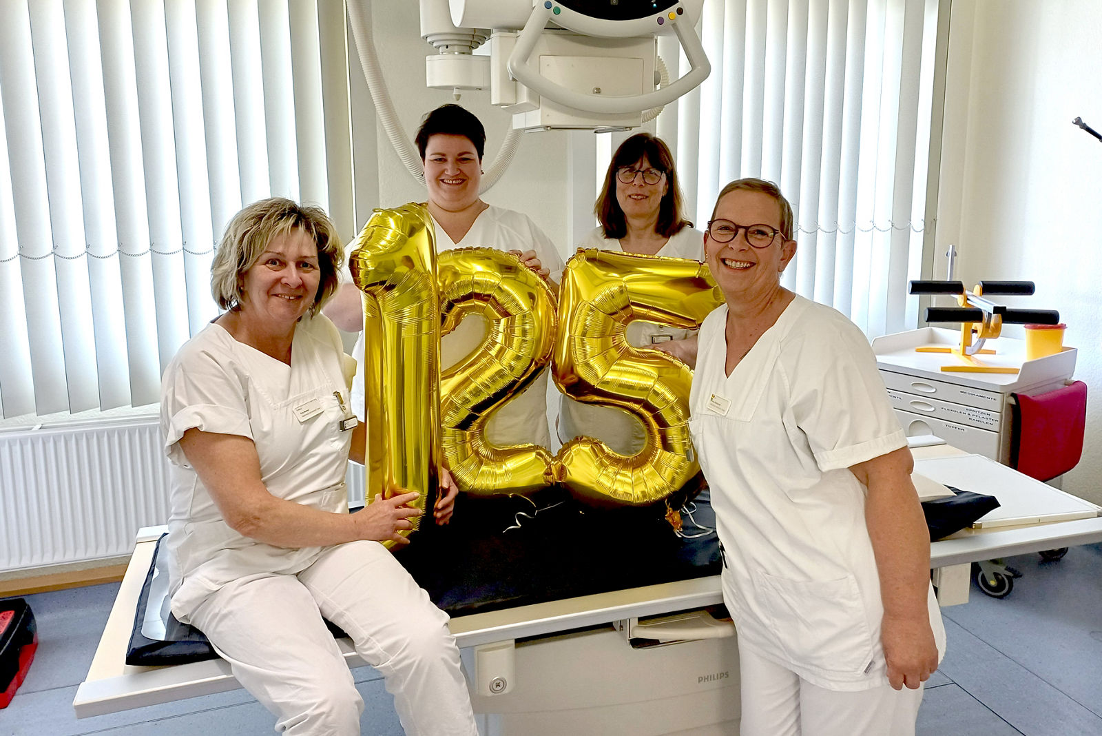 Jubiläumsbilder aus den Teams