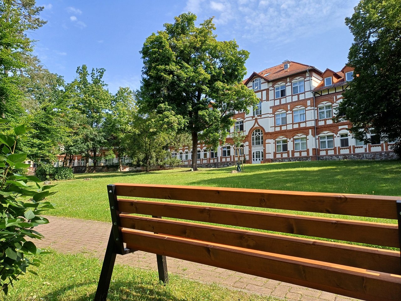 Parkbank in Vogelsang